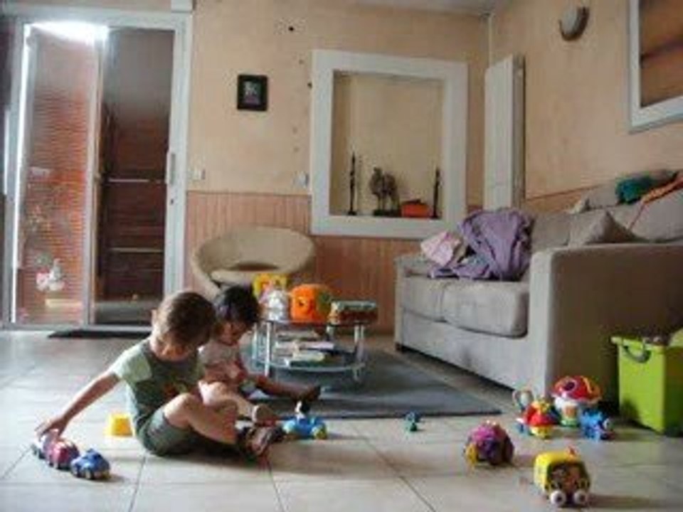Jeu de voitures avec Esteban