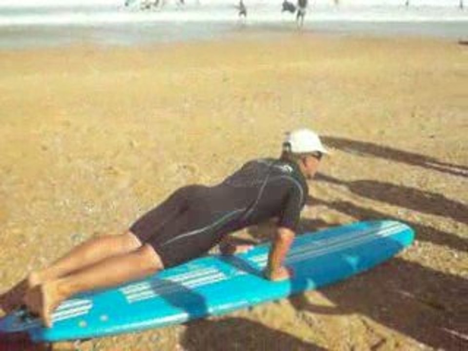Cours de surf avec Ruben à Labenne
