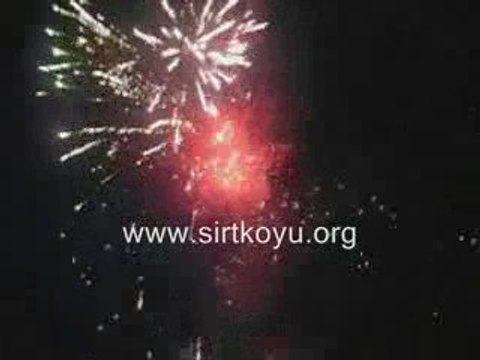 Ağaran Şelalesi Etkinliği - Havai Fişek Gösterisi