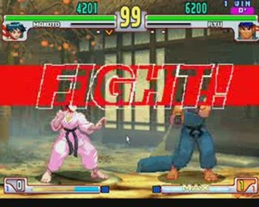 [07/08/09] SF3.3 : Kira (Makoto) VS KeO (Ryu) - 01