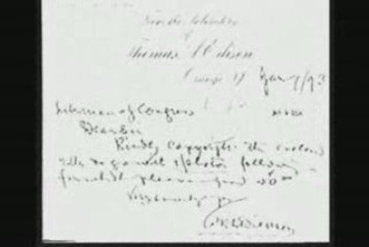 Pioneros del cine- Thomas Alva Edison