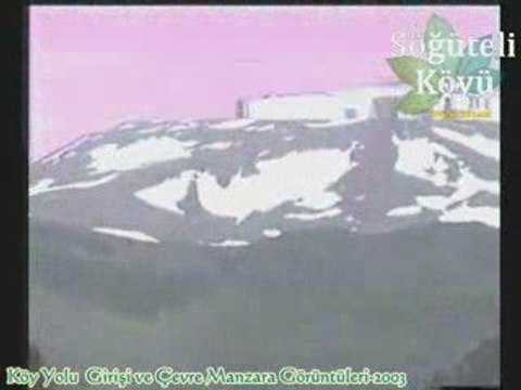 Söğüteli Köyü Yolu Girişi ve Çevre Manzara Görüntüleri-2