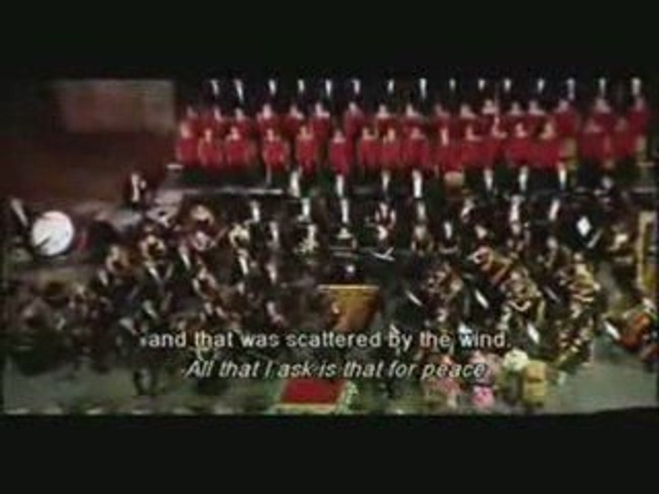 Hiroşima, Nagazaki "Küçük kız şiiri" video uygulama.