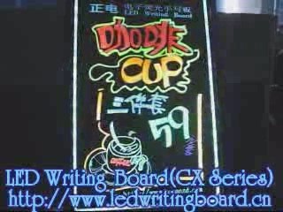 Zhengdian fluorescent led writing board