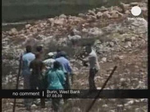 Échauffourées entre colons et Palestiniens