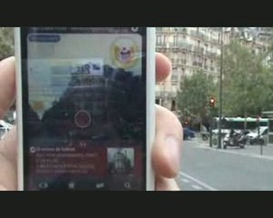 Augmented Reality demo using Google Android + Layar