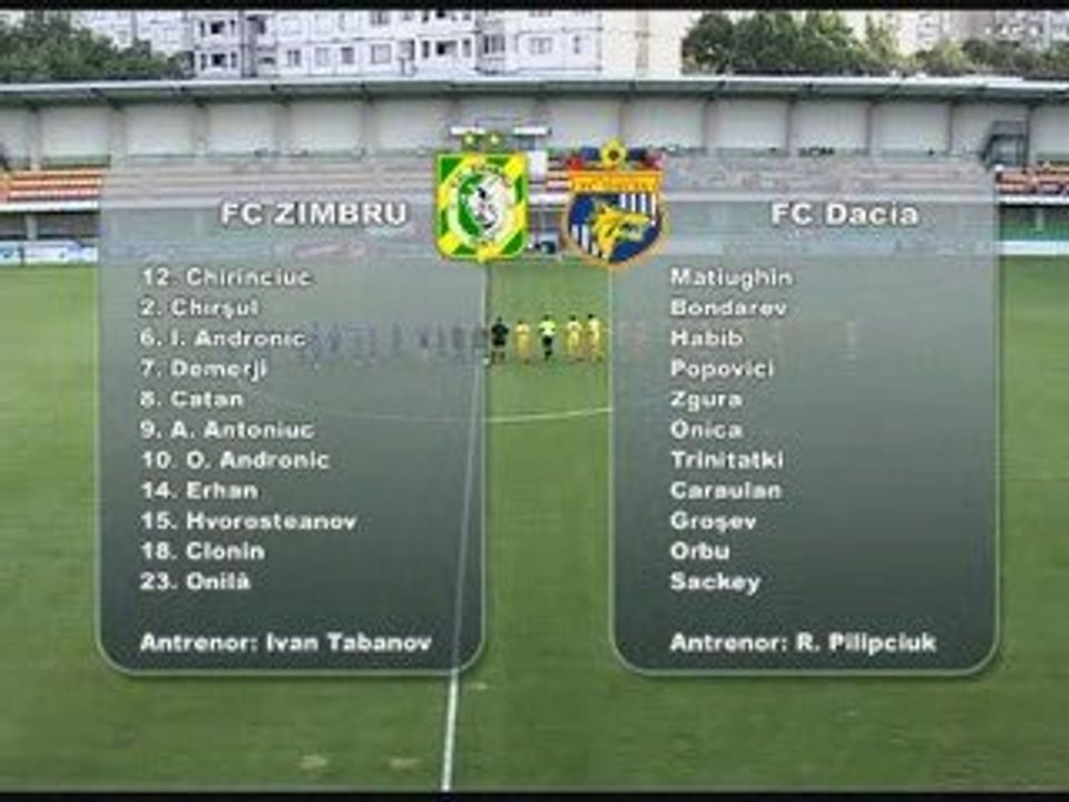 Zimbru - Dacia 2-1