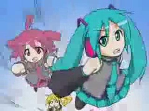 Vocaloid : TRIPLE BAKA fet. Miku, Teto, & Neru