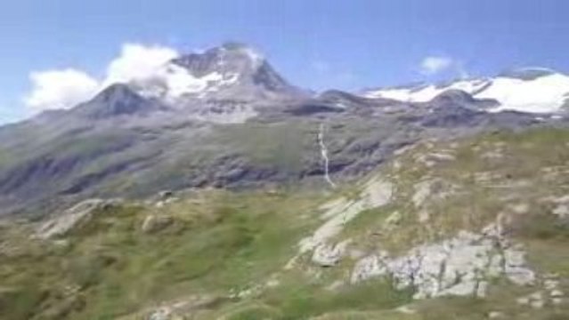 Vue panoramique des Alpes, du parc de la Vanoise