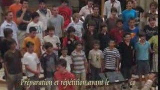 Petits Chanteurs d'Aix Vocalise, répétition avant le concert