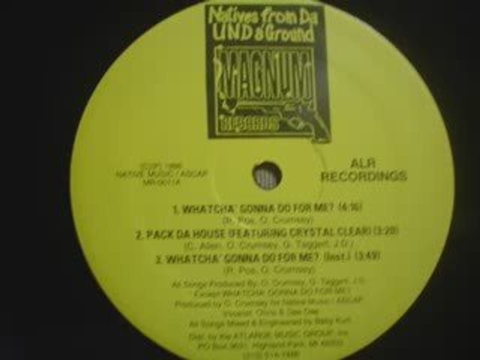 Natives From Da Undaground - Whatcha Gonna Do For Me