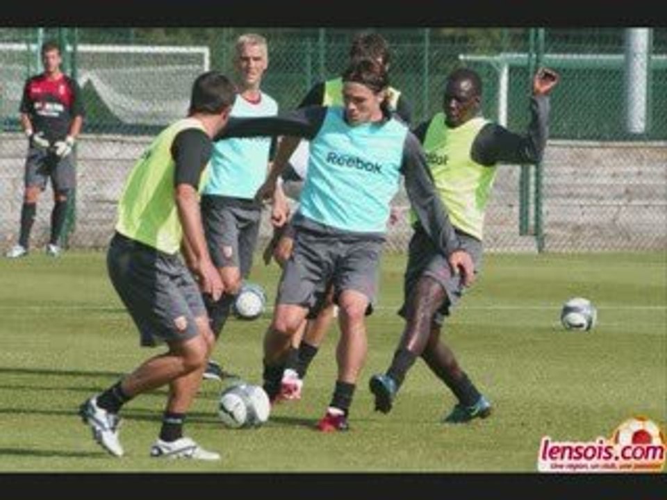 rc lens derniers entrainements avant bordeaux lens