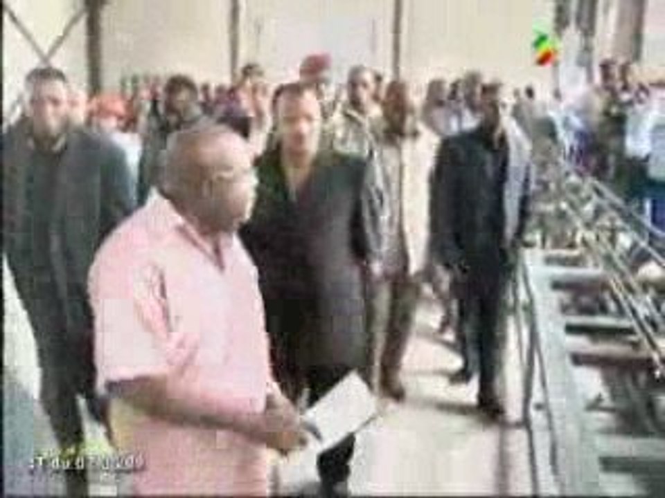 Le Chef de l’Etat visite les chantiers de Brazzaville