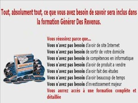 Generer Des Revenus - Travail À Domicile