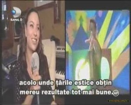 Anita Doth - Short Interview Kanal D (17.07.2007)