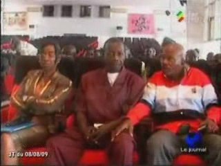 Séance de travail du député Maire de Brazzaville