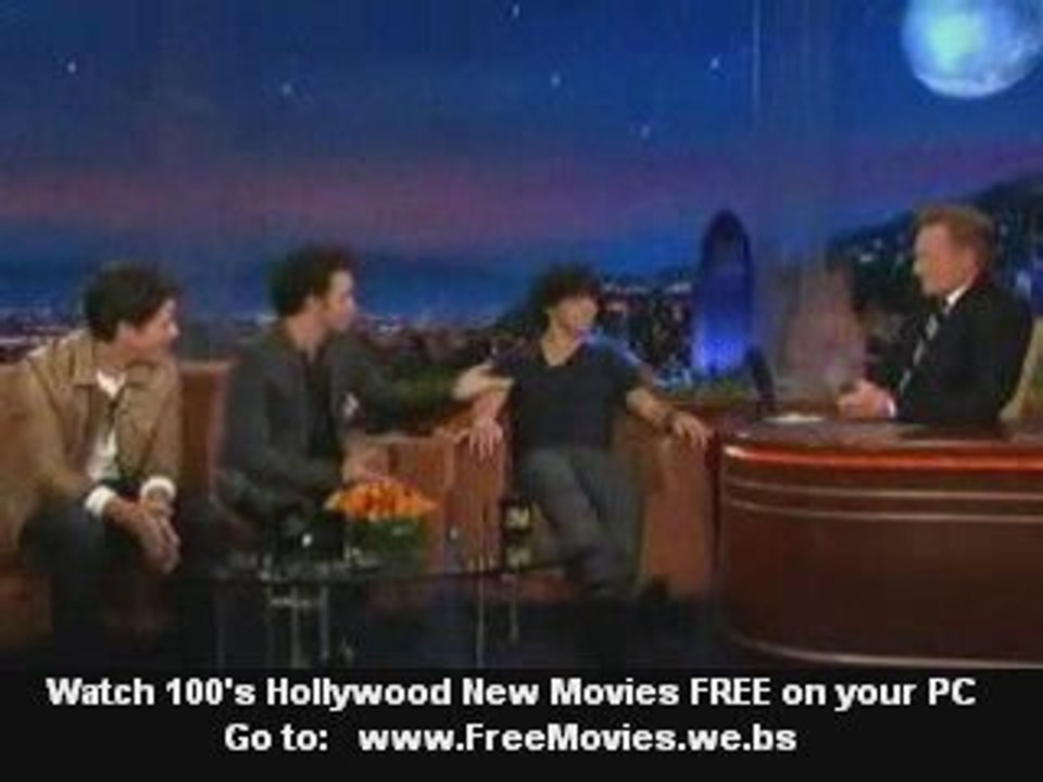 Jonas Brothers on Conan Part 1