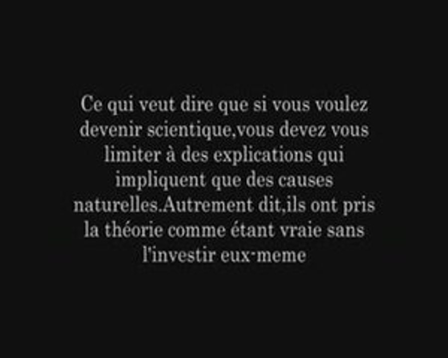 The signs pt.9 (l'evolution démasquée)