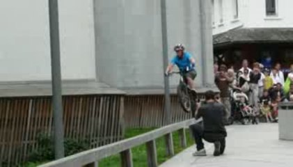 Acrobaties à Vélo  @Chamonix