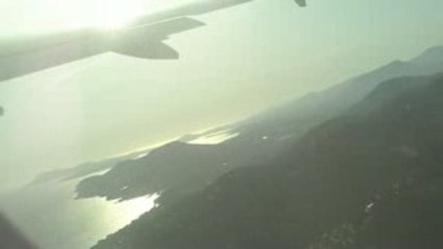 Decollage d'un AirBus A320 d'air France au départ de TLN