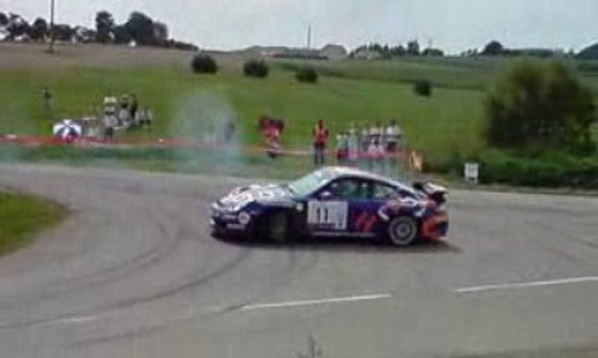 Rallye de la Plaine 2009. Porsche gt3 - Subaru - Clio R3