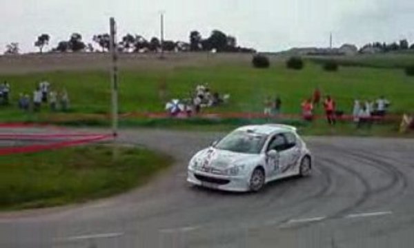 Rallye de la Plaine 2009. 206 C2 S1600 saxo ( Steve Mourey )