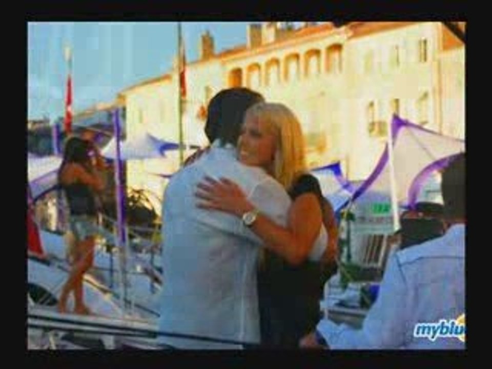 St Tropez 2009 Cote d'Azur Tara Reid Victoria Silvstedt Robe