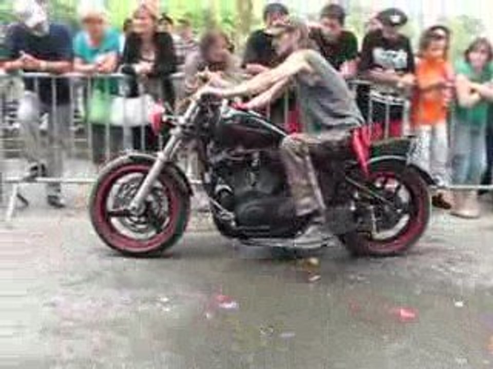 Jeff au concours de lenteur - Tartas 2009