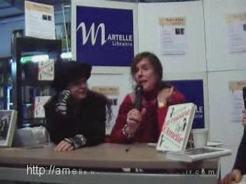 Amelie et Juliette Nothomb Amiens 2008 (1ere partie)