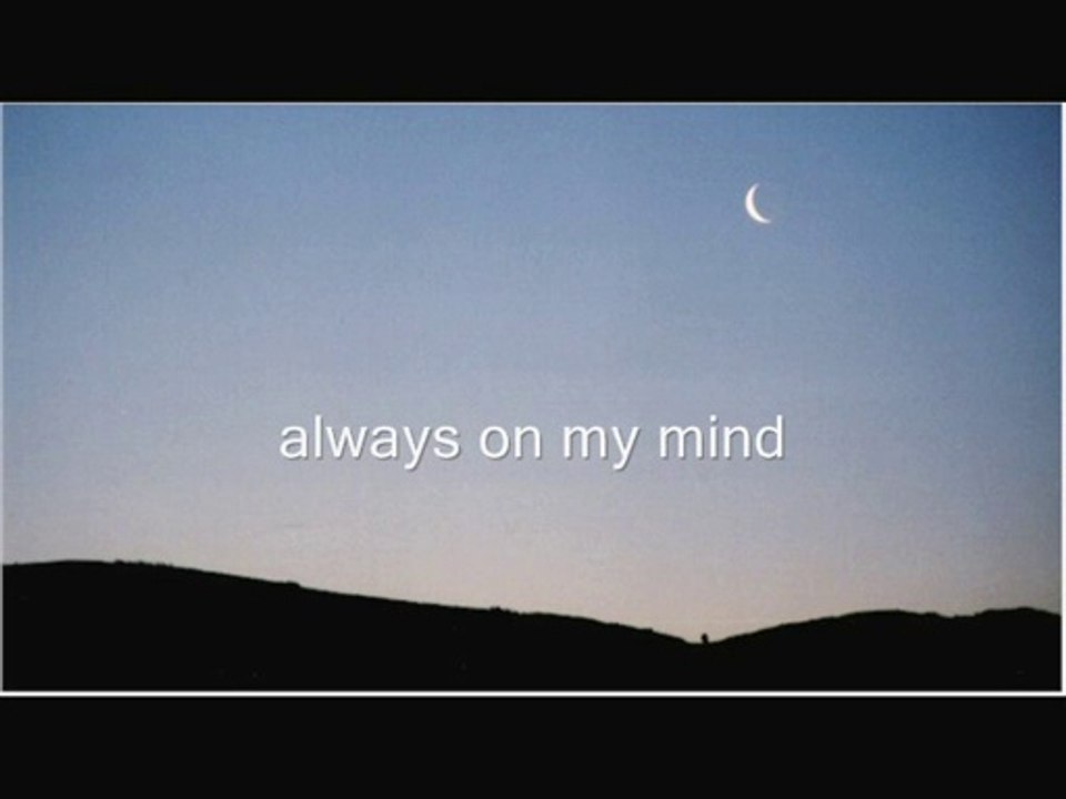 always on my mind - cover
