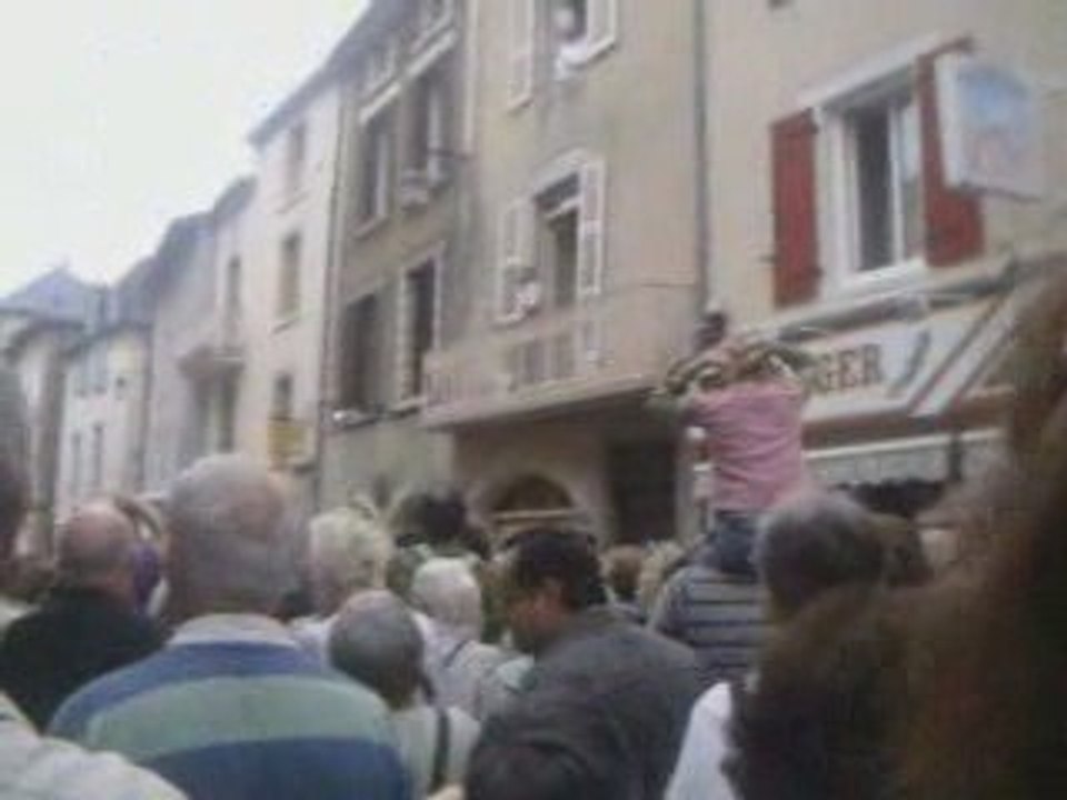 LE SPECTACLE (LA GALIPOTE) dans les rue de BELLAC (AOUT2009)