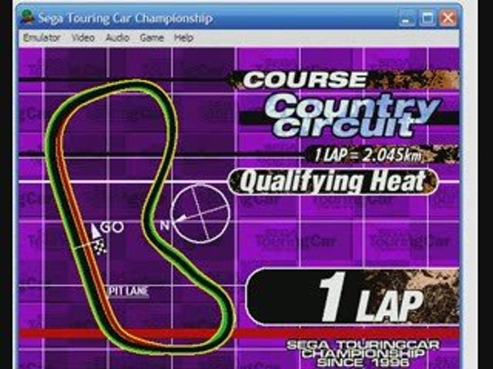 Sega Touring Car Sega Emulator 0.9