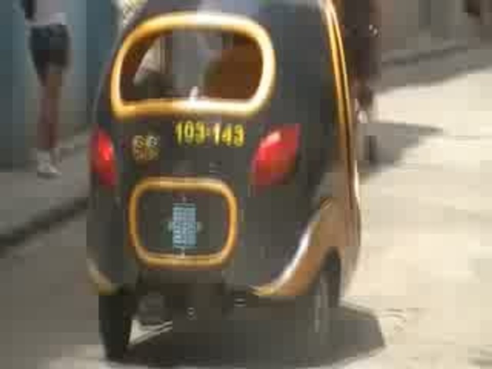 Taxi-boule, La Havane, Juillet 2006
