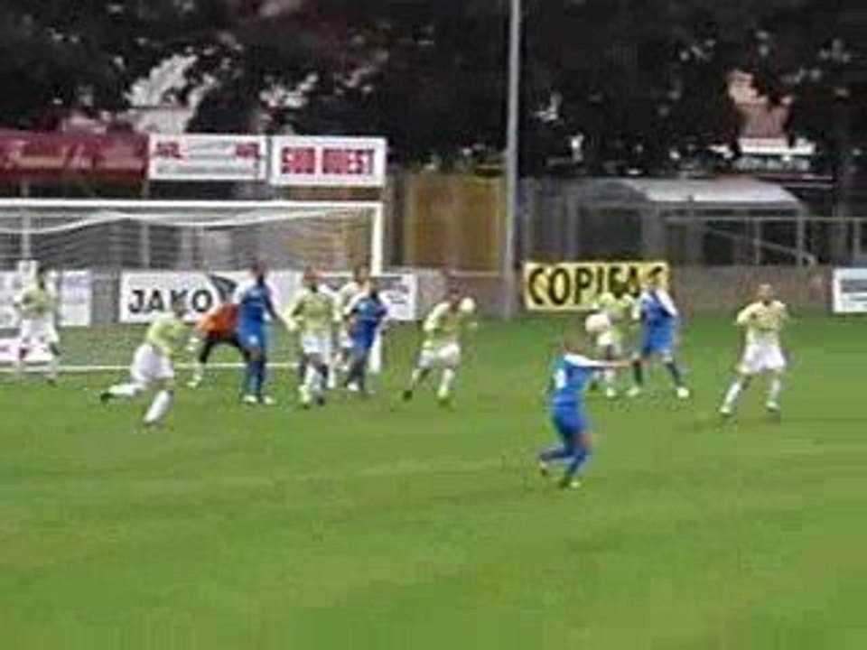 FC Libourne St Seurin : premier tir dangereux  de la saison