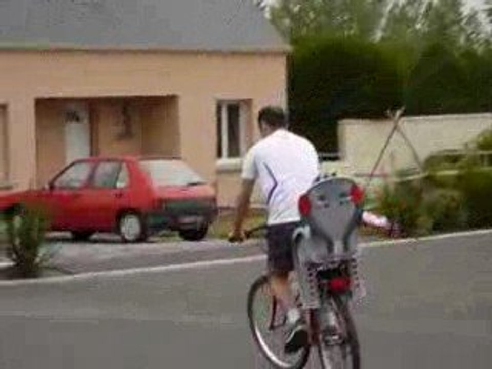 Première sortie en vélo 10/08/09