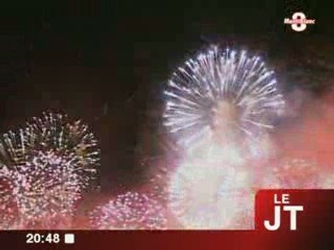 Feux d'artifices : Genève versus Annecy