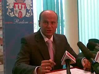Konferencja prezydenta Radomia