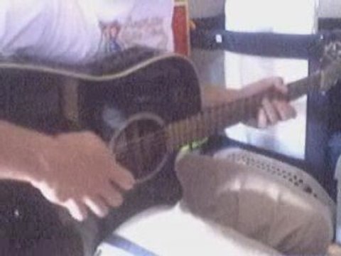 guitare blues en mi majeur accoustique