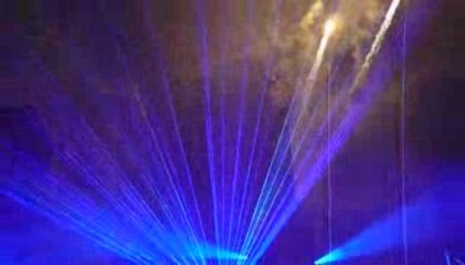 The qontinent 2009 - headhunterz & wildtylez + fireworks