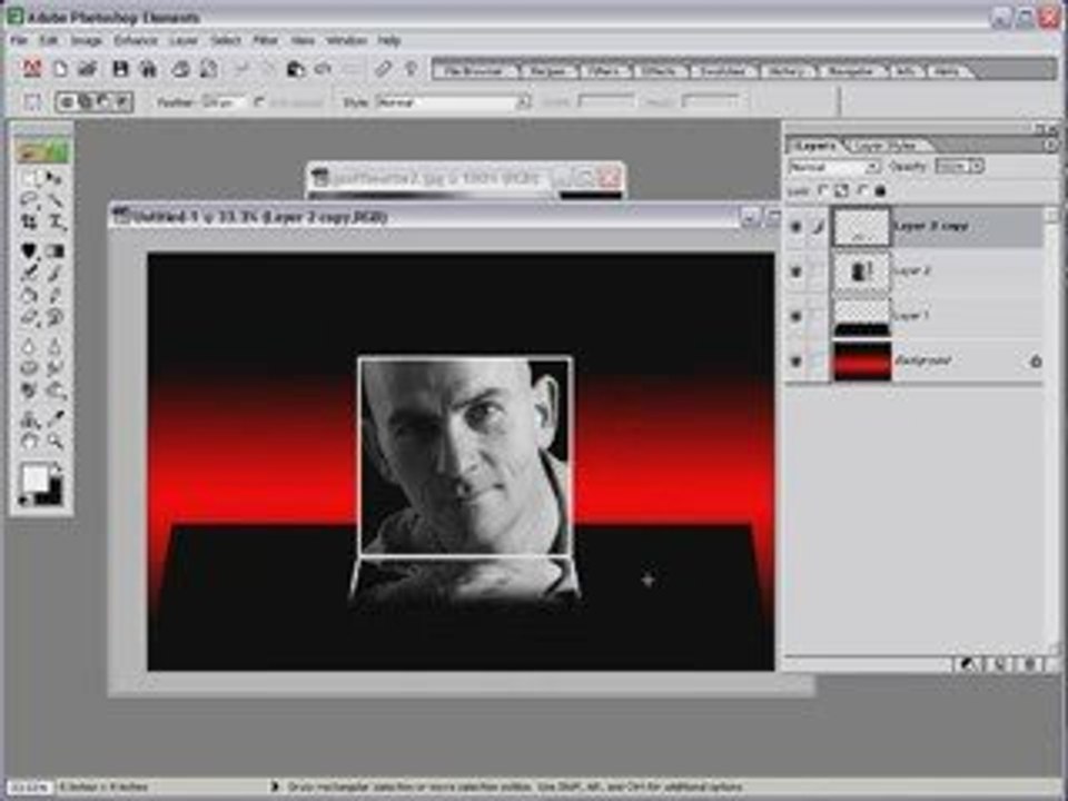 Creating Reflections In Photoshop elements