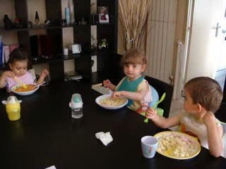 1er repas à trois