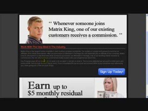 Matrix King Web Hosting & Affiliate Programs