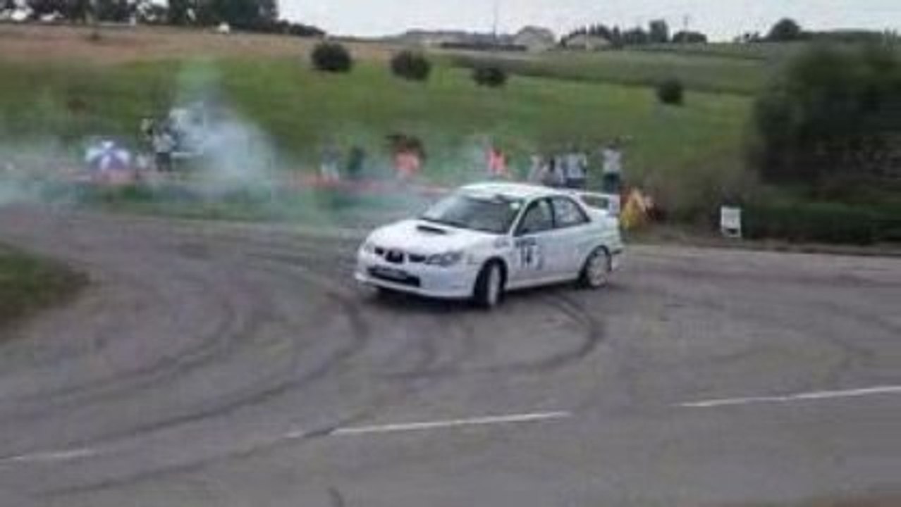 rallye de la plaine 2009 - hervé paternot- subaru grN- HQ