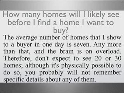 How Many houses - Las Vegas Realtor ADVICE
