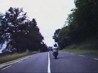 Manu en ballade avec son R1