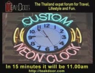 Learn Thai - Learn to tell the Time