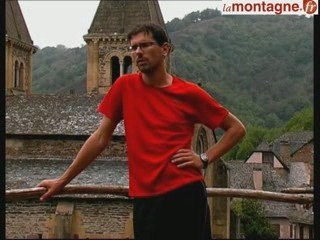 Arrivée de Pierre-Olivier Febvret à Conques