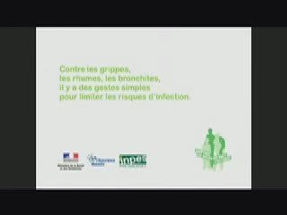 Grippe, Des gestes simples...