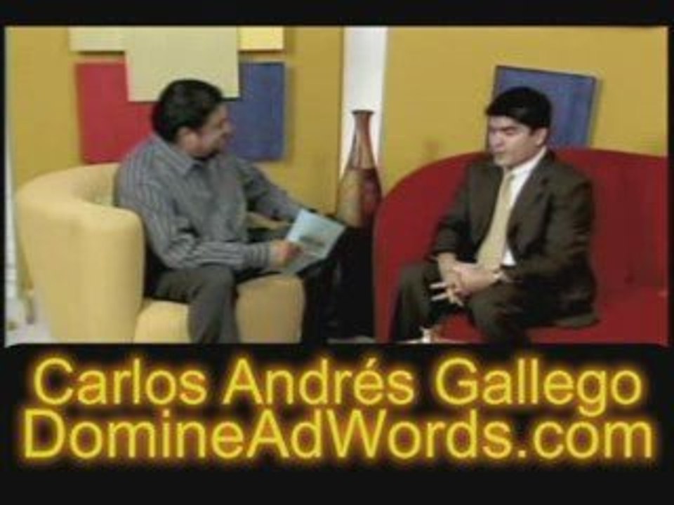 Entrevista en Television a Carlos Andres Gallego