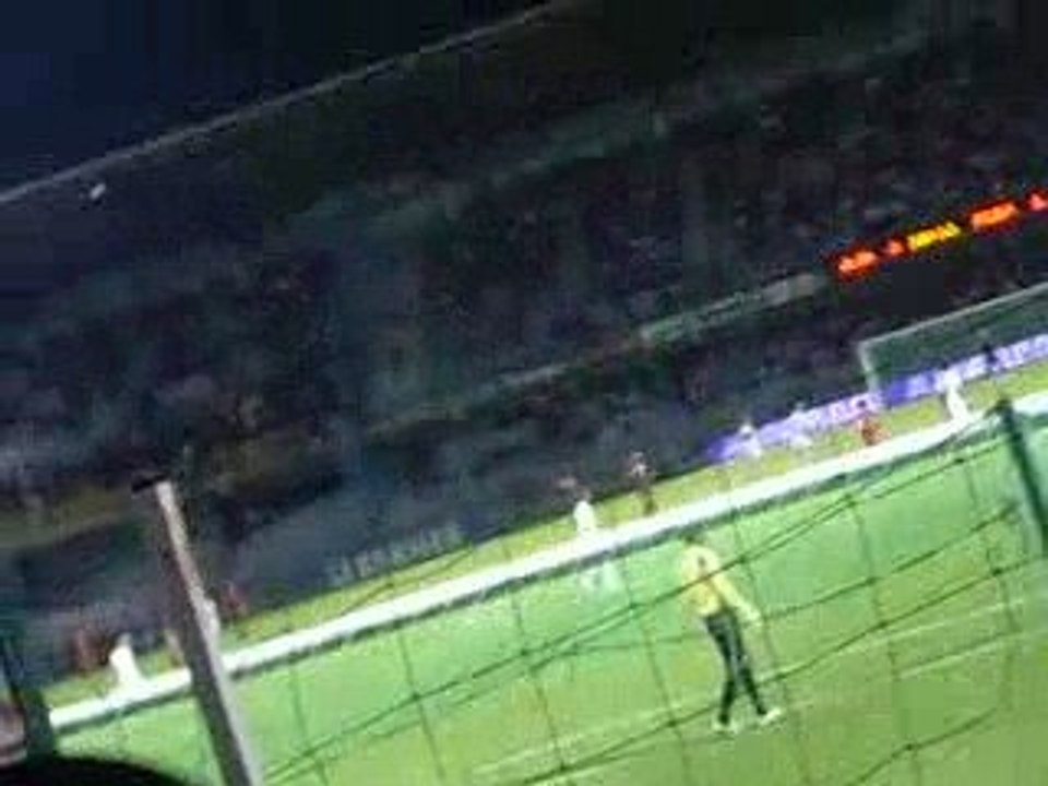 Auxerre-Sochaux 08/08/09 Beus et Blanc Allez tous derièretoi